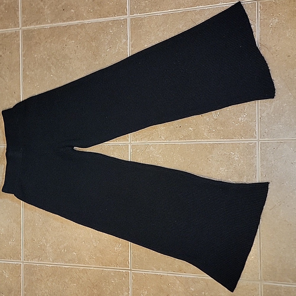 Black Knit Pants